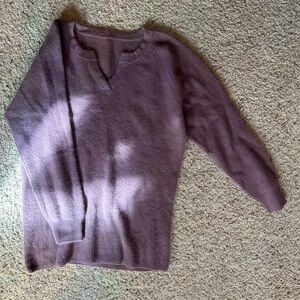 Knit Mauve Sweater - Soft